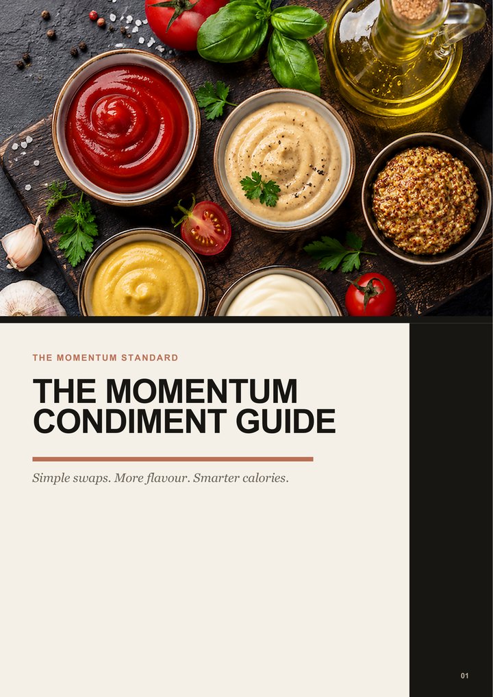 The Momentum Condiment Guide cover
